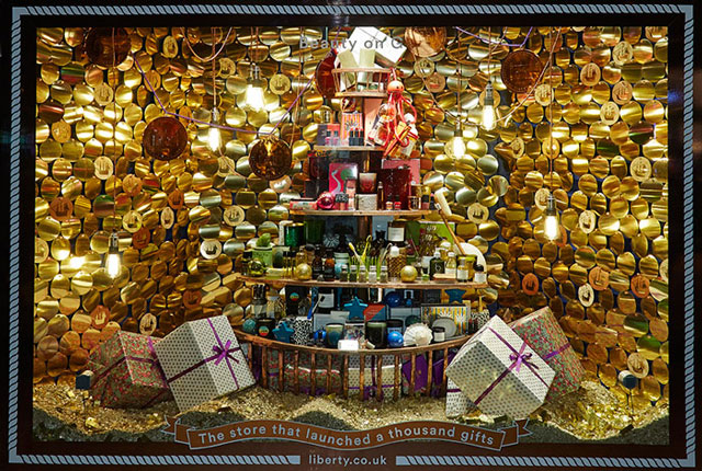 Liberty Christmas Window